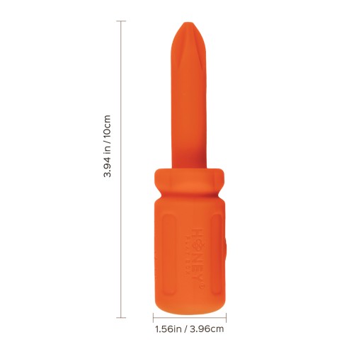 Vibrador Sensation Spike Screwdriver Naranja