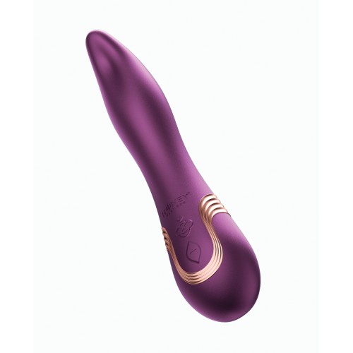 Fling Tongue Oral Licking Vibrator Purple