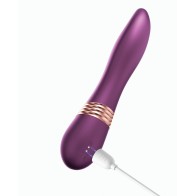 Fling Tongue Oral Licking Vibrator Purple