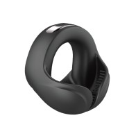 Anillo Vibrante Cockpower Scrotum Hugger - Negro