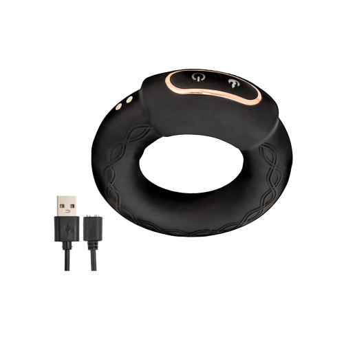 Cockpower Heat Up Cock Ring - Rechargeable Pleasure