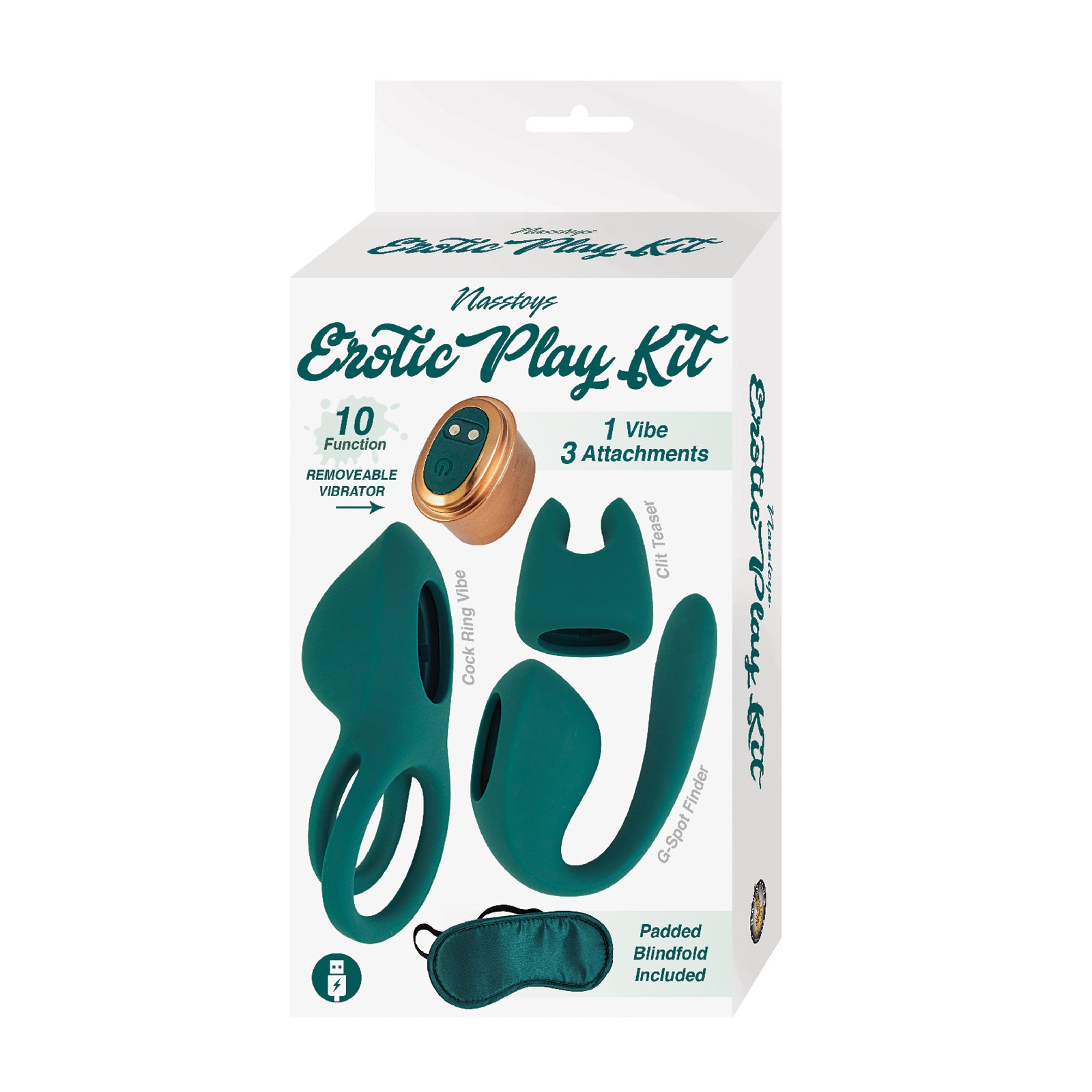 Kit de Juego Erótico Nasstoys Verde