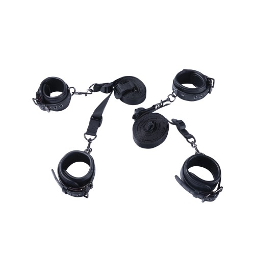 Kit de Bondage de Lujo Kinky Play Box Negro