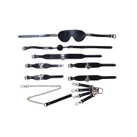 Kinky Play Box 5 Piece BDSM Kit - Black