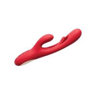 Vibrador Conejito Bora Tapping Rojo