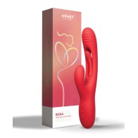 Vibrador Conejito Bora Tapping Rojo