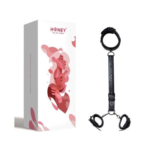 Juego Erótico Kinky Box con Restraints - Negro