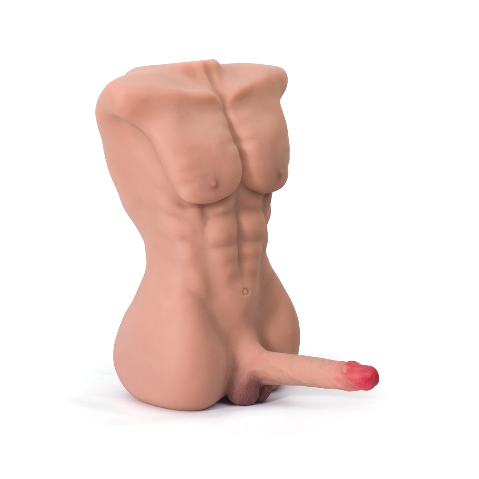 Atlas Torso Male Sex Doll with Flexible Dildo