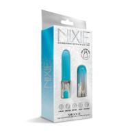 Nixie Smooch Rechargeable Lipstick Vibrator Blue Ombre