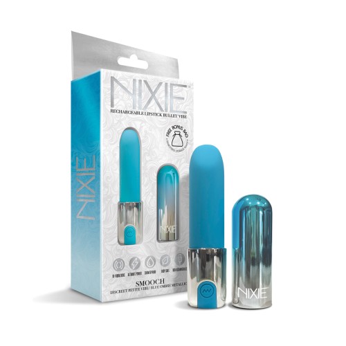 Nixie Smooch Vibrador Labial Recargable Azul Ombre