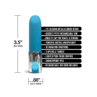 Nixie Smooch Vibrador Labial Recargable Azul Ombre