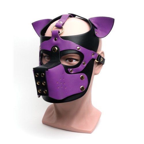 Capucha de Perro de Bondage 665 para Entusiastas del Juego de Perro