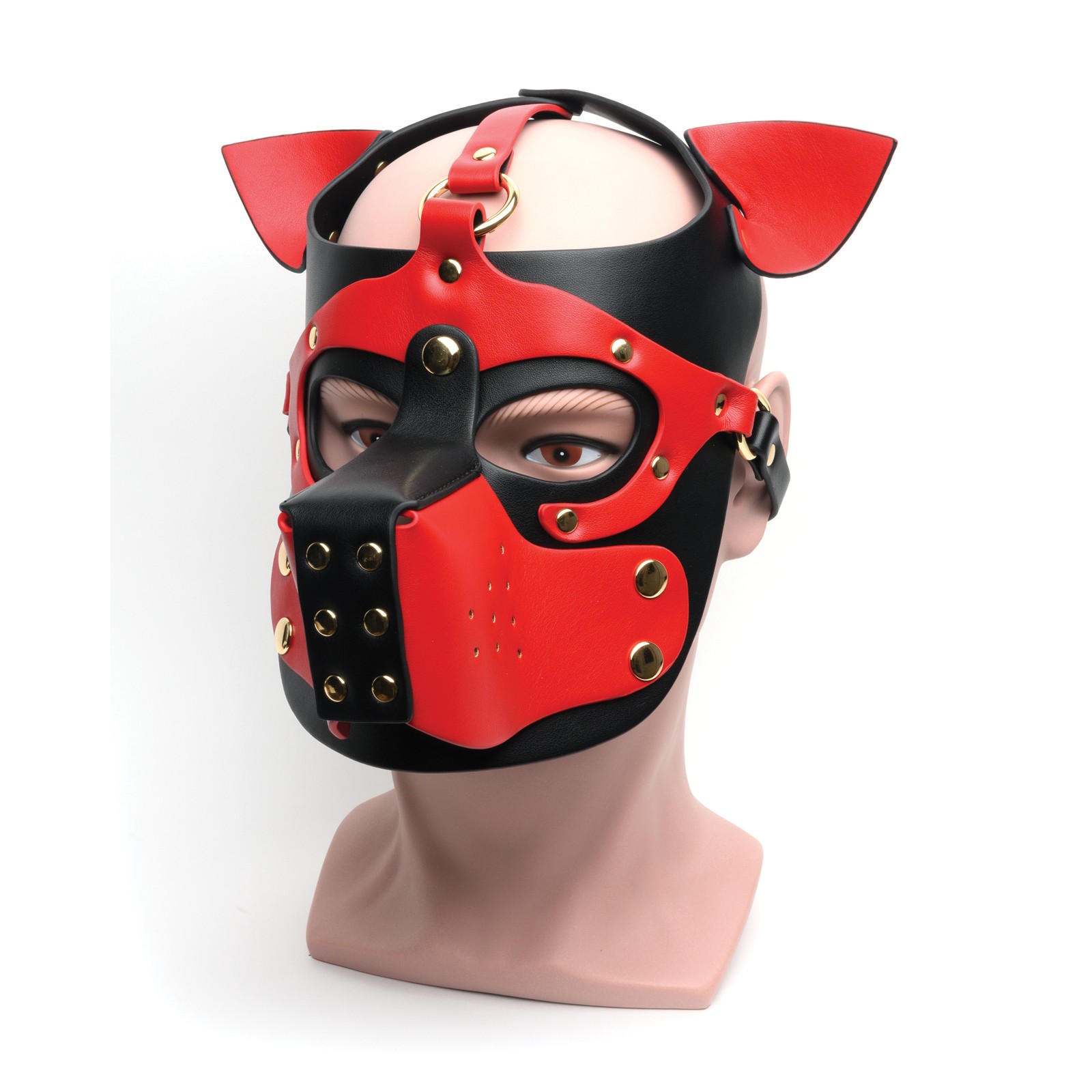 Capucha de Bondage Puppy para Diversión Fetichista