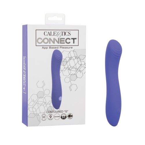 Vibrador Contorneado G Con Conexión App