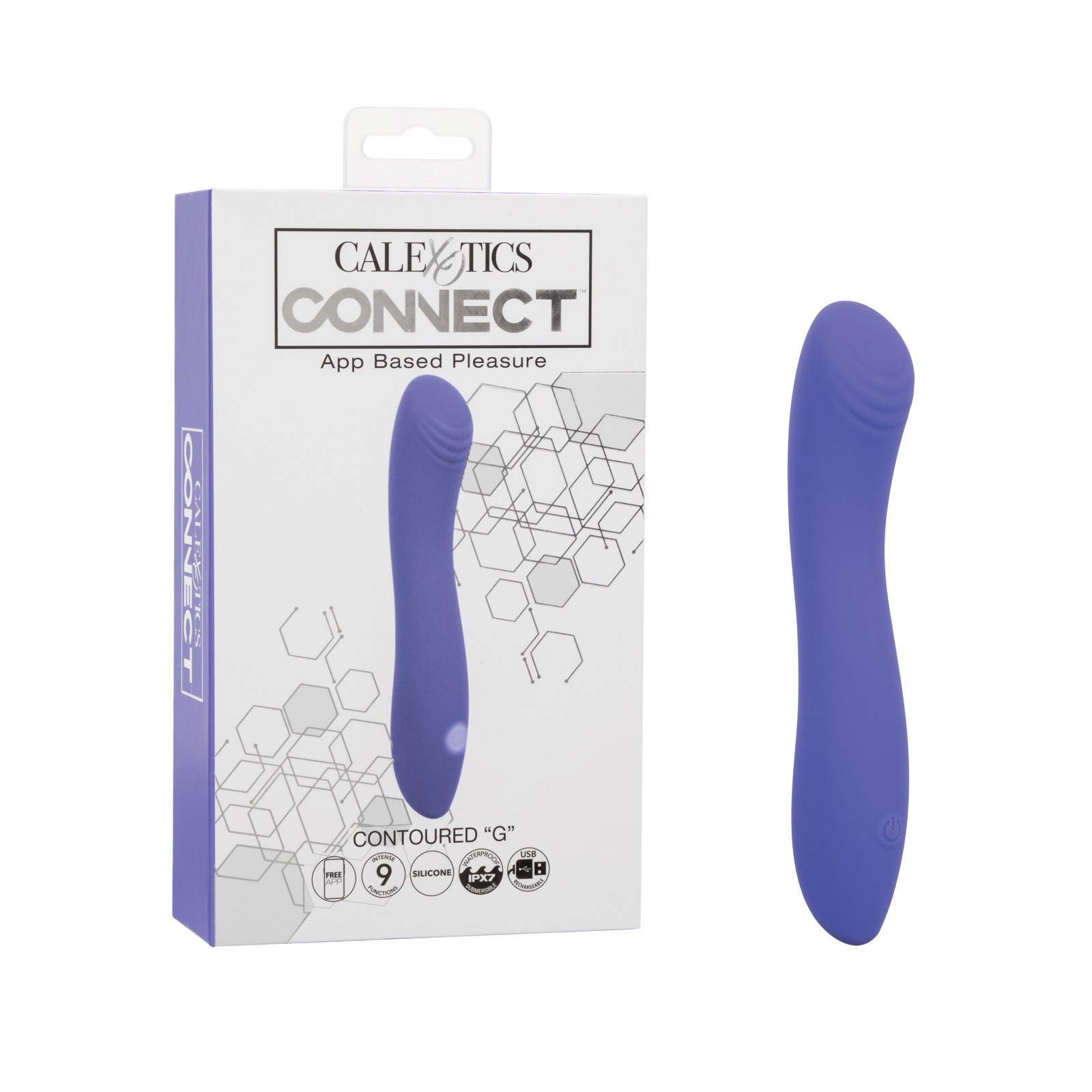 Vibrador Contorneado G Con Conexión App