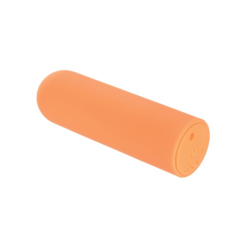 Turbo Buzz Estimulador Mini Bullet Redondeado - Naranja