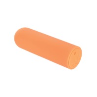 Turbo Buzz Rounded Mini Bullet Stimulator - Orange