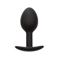 Weighted Silicone Anal Plug Black