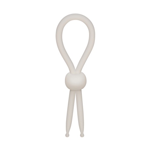 Alpha Liquid Silicone Lasso Cock Ring - Comfort and Control