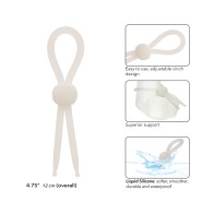 Alpha Liquid Silicone Lasso Cock Ring - Comfort and Control