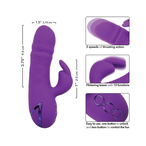 California Dreaming Manhattan Beach Marvel Dual Stimulation Vibe - Purple