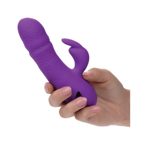 Vibrador de Doble Estimulación California Dreaming Manhattan Beach Marvel - Púrpura