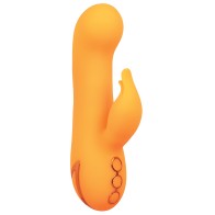 California Dreaming Montecito Muse Vibrador de Doble Estímulo - Naranja