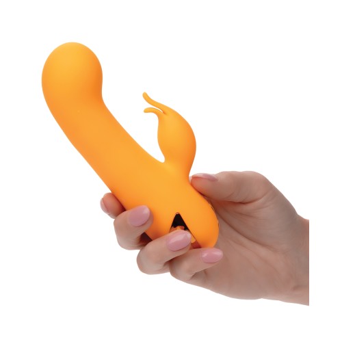 California Dreaming Montecito Muse Vibrador de Doble Estímulo - Naranja