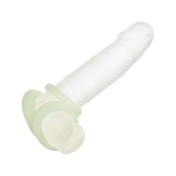 Alpha Liquid Silicone Glow in the Dark Cock Ring - Set of 3