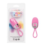 Turbo Buzz Bullet Stimulator w/ Removable Sleeve Pink