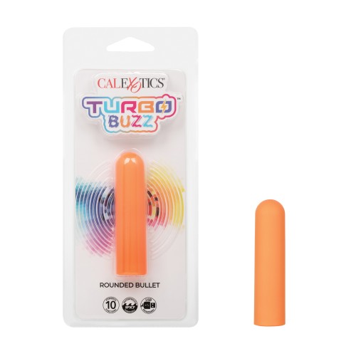 Turbo Buzz Rounded Bullet Stimulator Orange