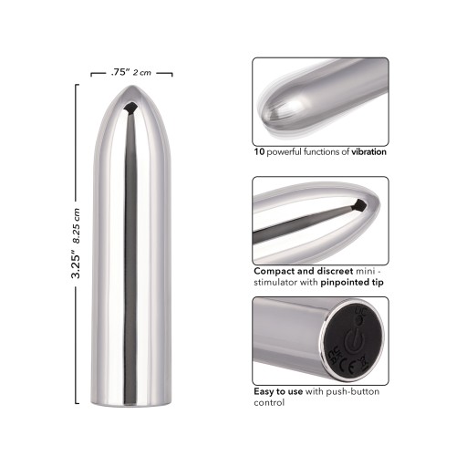 Turbo Buzz Classic Bullet Stimulator Silver