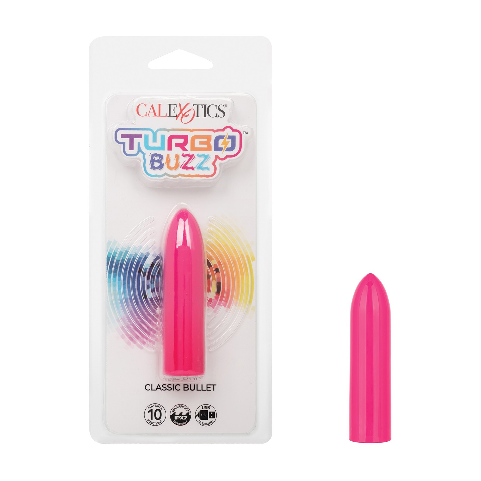 Estimulador Clásico Bullet Turbo Buzz Rosa