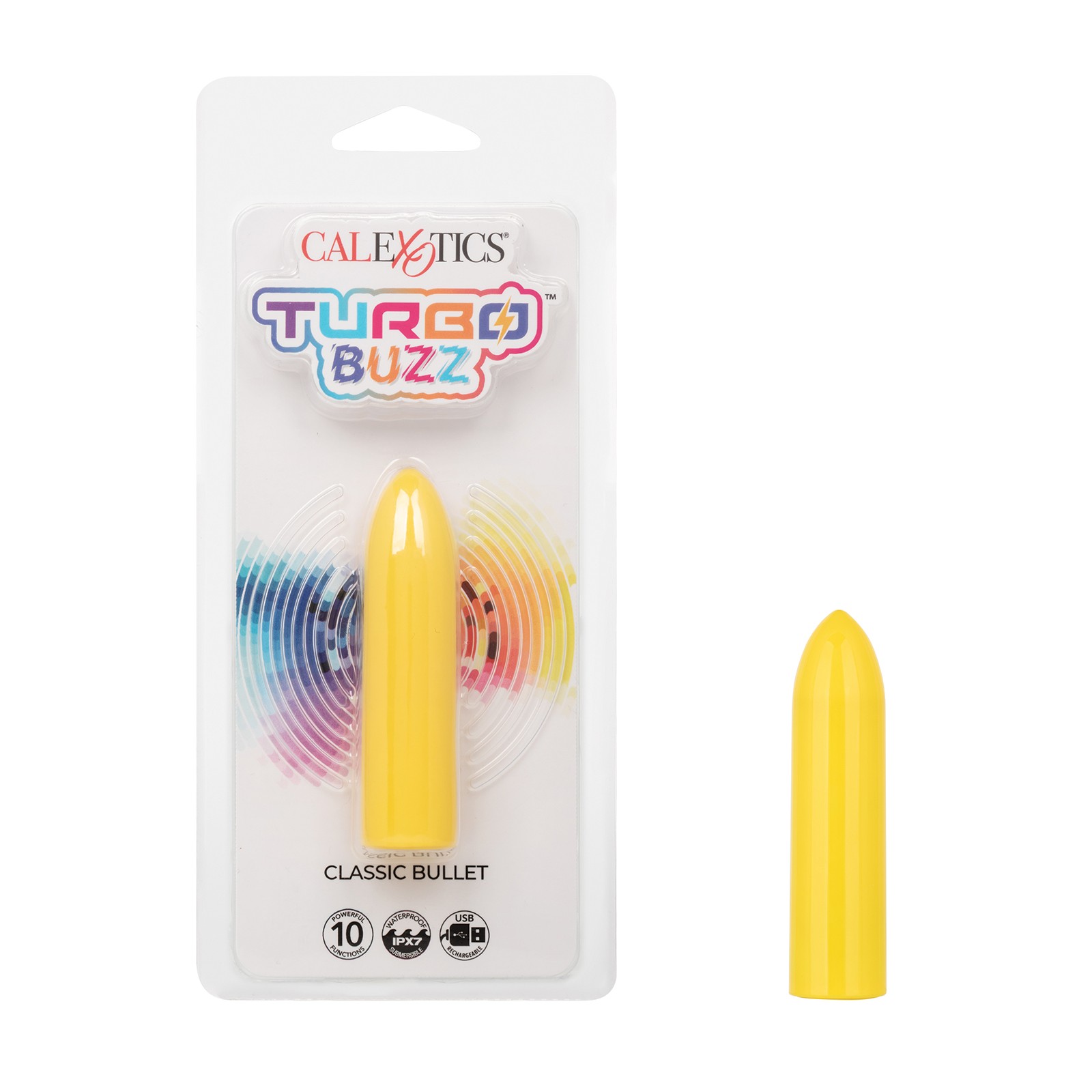 Turbo Buzz Estimulador Bullet Clásico Amarillo