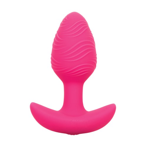 Cheeky Glow in the Dark Butt Plug Pink