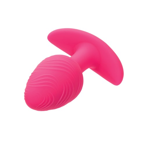 Cheeky Glow in the Dark Butt Plug Pink