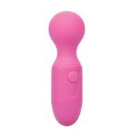 Vibrador Recargable First Time Masajeador Rosa