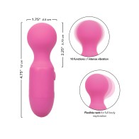 Vibrador Recargable First Time Masajeador Rosa