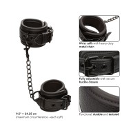 Nocturnal Collection Detachable Adjustable Wrist Cuffs - Black