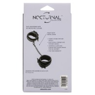 Nocturnal Collection Detachable Adjustable Wrist Cuffs - Black