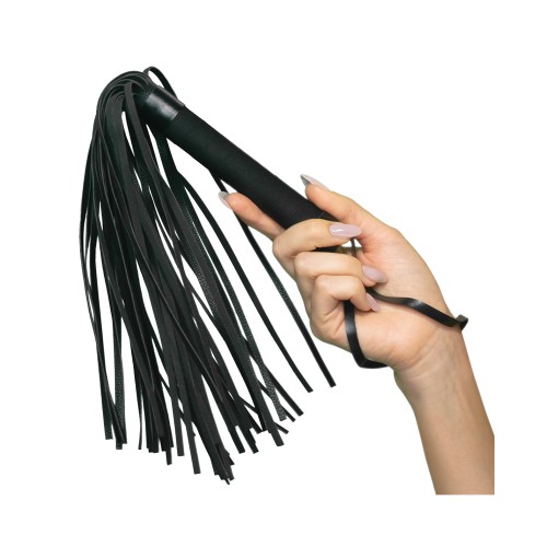 Nocturnal Collection Flogger - Black for Sensory Play