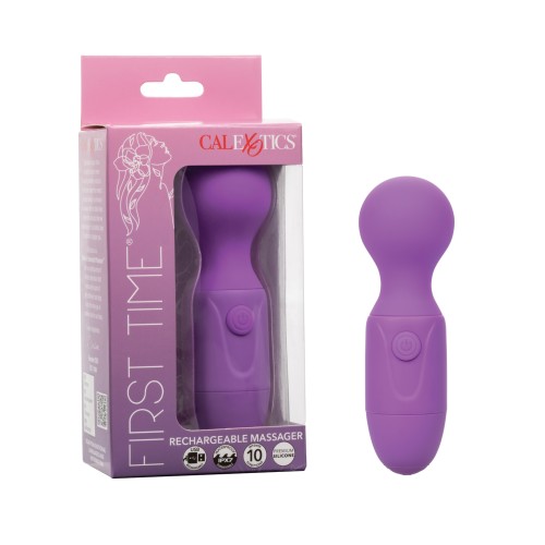 First Time Rechargeable Massager - Purple