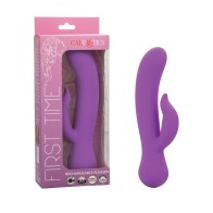 Vibrador Recargable First Time - Morado