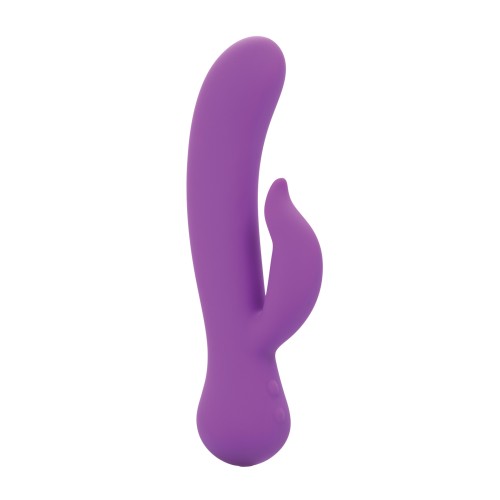 First Time Rechargeable Pleaser Vibrator - Purple