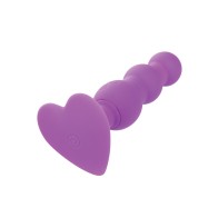 First Time Vibrating Triple Beaded Probe Purple