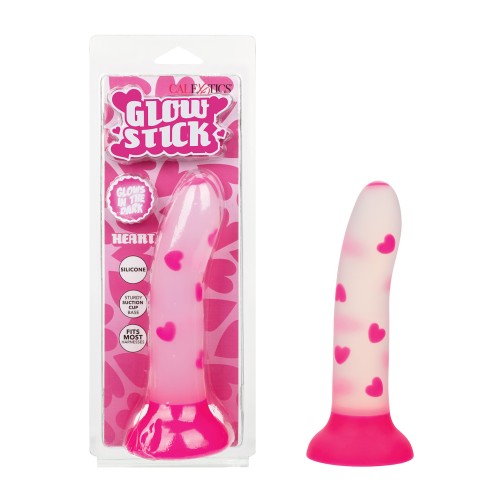 Dildo Glow Stick Heart Rosa