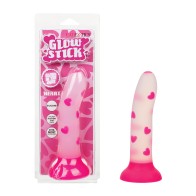 Glow Stick Heart Dildo Pink