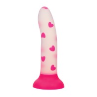 Dildo Glow Stick Heart Rosa