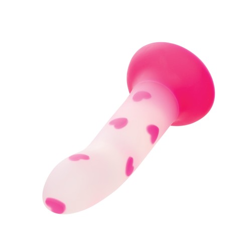 Dildo Glow Stick Heart Rosa