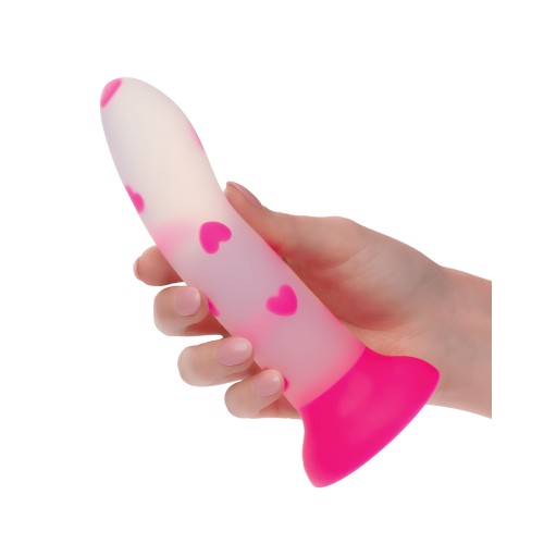 Dildo Glow Stick Heart Rosa